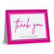 Border Thank You Folded Note Cards Image 4 of 4