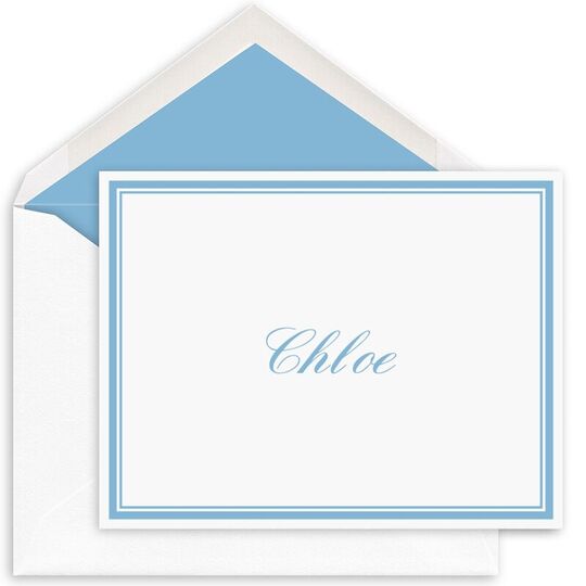 Simple Frame Folded Note Cards