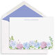 Hydrangea Border Flat Note Cards Image 1 of 2