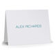 Modern Large Name Folded Note Cards Image 4 of 4