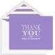 Grand Thank You Folded Note Cards Image 1 of 4