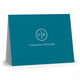 Circle Initials Folded Note Cards Image 3 of 3