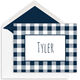 Gingham Folded Note Cards Image 5 of 5
