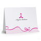 Pink Ribbon Folded Note Cards Image 4 of 4