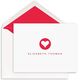 Modern Heart Folded Note Cards Image 1 of 4