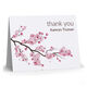 Cherry Blossoms Thank You Folded Note Cards Image 3 of 3