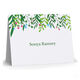 Greenery Folded Note Cards Image 3 of 3