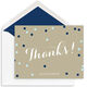 Confetti Thank You Folded Note Cards Image 3 of 4