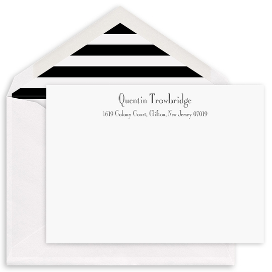 Majestic Flat Correspondence Cards