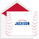 Baseball Folded Note Cards Image 1 of 4
