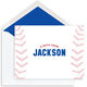 Baseball Folded Note Cards Image 4 of 4