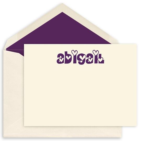 Sweetheart Studio Flat Note Cards