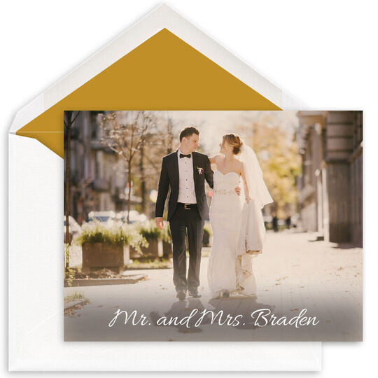 Design Your Own Folded Photo Note Cards