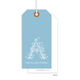 Misty Blue Large Hanging Gift Tags Image 1 of 2
