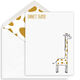 Giraffe Flat Note Cards Image 1 of 2