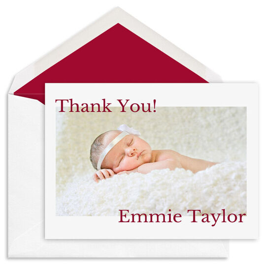 Create Your Own Folded Photo Note Cards