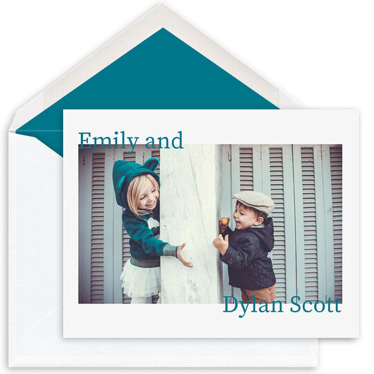 Create Your Own Folded Photo Note Cards