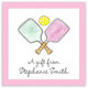 Pink Pickleball Gift Enclosures Image 1 of 3