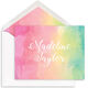 Rainbow Watercolor Folded Note Cards Image 1 of 5