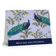 Peacock Folded Note Cards Image 3 of 3