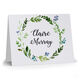 Green Wreath Folded Note Cards Image 3 of 3