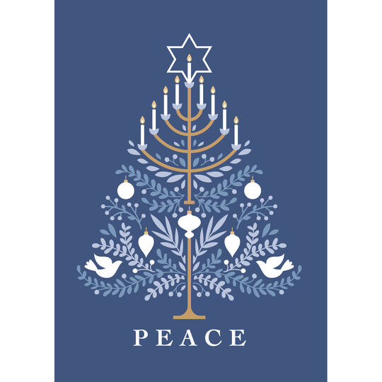 Peaceful Season Folded Holiday Cards