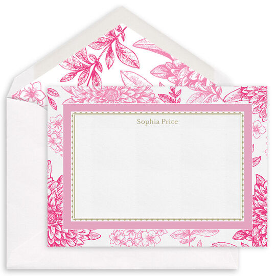 Pom Poms Flat Note Cards