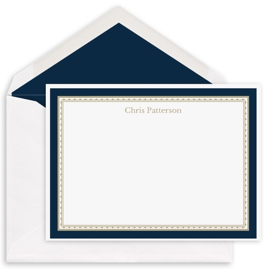 Border Flat Note Cards