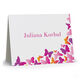 Butterflies Folded Note Cards Image 3 of 3