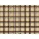 Tan Plaid Flat Stationery Image 2 of 4