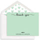 Heart Trio Thank You Flat Note Cards Image 5 of 6