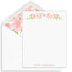 Floral Garland Flat Note Cards Image 1 of 2