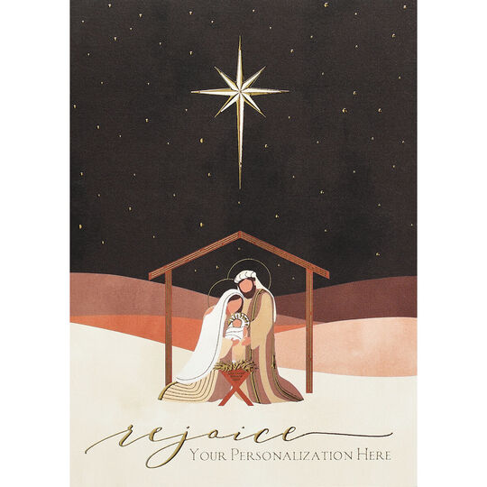 Almighty Light Folder Holiday Cards