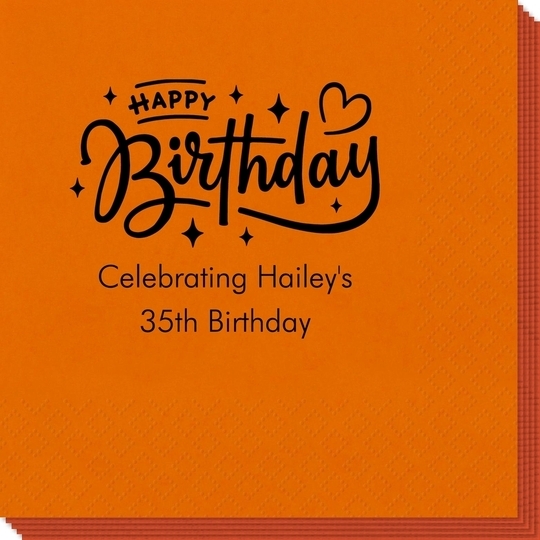 Happy Birthday Twinkles Napkins