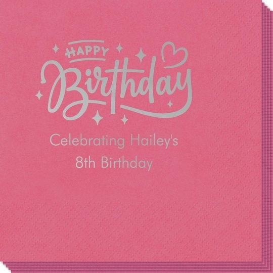 Happy Birthday Twinkles Napkins