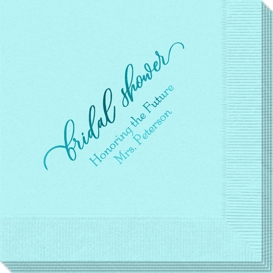 Bridal Shower Swish Napkins