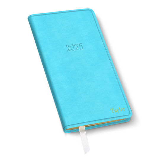 2025 Weekly Pocket Leather Planner (3.25 x 6 in)