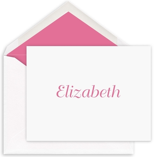 Tribeca Folded Note Cards-Raised Ink