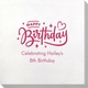 Happy Birthday Twinkles Bamboo Luxe Napkins Image 1 of 2