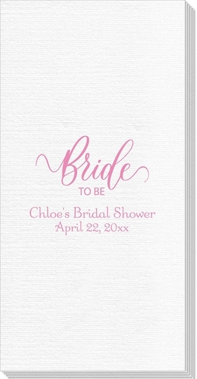 Bride To Be Swish Deville Guest Towels