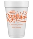 Happy Birthday Twinkles Styrofoam Cups Image 2 of 2