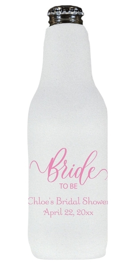 Bride To Be Swish Bottle Huggers