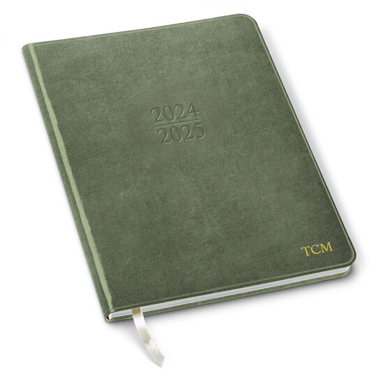 2025 Leather Family Planner (7 x 9 in)