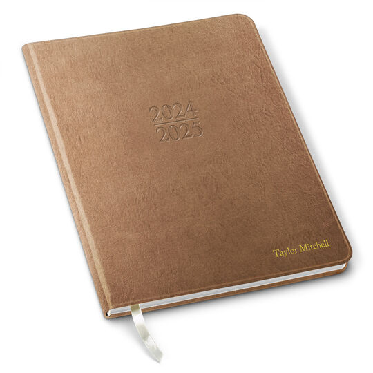 2025 Leather Family Planner (7 x 9 in)