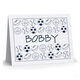 Sport Folded Note Cards - Raised Ink Image 3 of 3