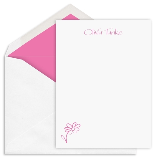 Little Daisy Flat Note Cards