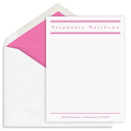 Upright Flat Note Cards