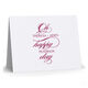 Oh Happy Day Folded Note Cards - Raised Ink Image 3 of 3