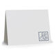 Playbook Initials Folded Note Cards - Raised Ink Image 3 of 3