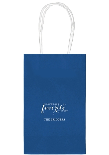 You're Our Favorite Guest Medium Twisted Handled Bags